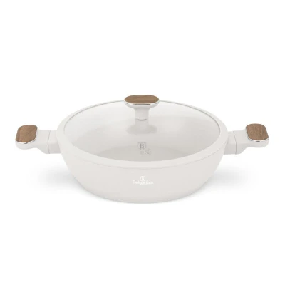 Berlingerhaus Pánev hluboká s titanovým povrchem a poklicí 28 cm Sahara Nordic Collection