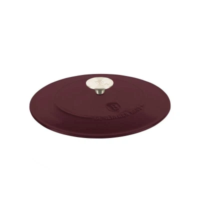 Berlingerhaus Pánev hluboká se smaltovaným povrchem a poklicí 26 cm litinová Leonardo Collection