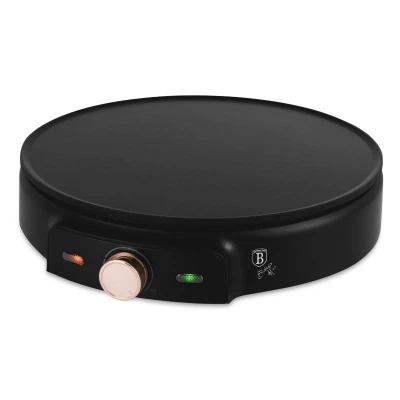Berlingerhaus Pánev na palačinky elektrická 1500 W, Black Rose Collection
