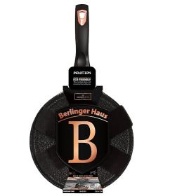Berlingerhaus Pánev na palačinky s mramorovým povrchem 25 cm Black Rose Collection