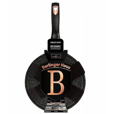 Berlingerhaus Pánev na palačinky s mramorovým povrchem 25 cm Black Rose Collection