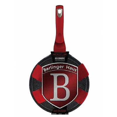 Berlingerhaus Pánev na palačinky s mramorovým povrchem 25 cm Burgundy Metallic Line