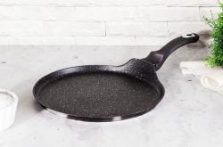 Berlingerhaus Pánev na palačinky s mramorovým povrchem 25 cm Carbon PRO Line