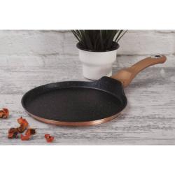 Berlingerhaus Pánev na palačinky s mramorovým povrchem 25 cm Rosegold Metallic Line