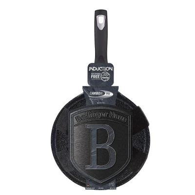 Berlingerhaus Pánev na palačinky s mramorovým povrchem 28 cm Carbon PRO Line - drobné poškození
