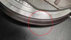 Berlingerhaus Pánev na palačinky s mramorovým povrchem 28 cm Carbon PRO Line - drobné poškození