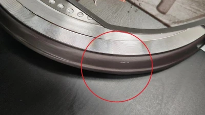 Berlingerhaus Pánev na palačinky s mramorovým povrchem 28 cm Carbon PRO Line - drobné poškození