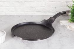Berlingerhaus Pánev na palačinky s mramorovým povrchem 28 cm Carbon PRO Line - drobné poškození (VÝPRODEJ)