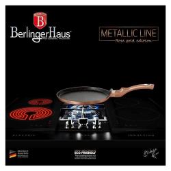 Berlingerhaus Pánev na palačinky s mramorovým povrchem 28 cm Rosegold Metallic Line