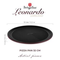 Berlingerhaus Pánev na pizzu s titanovým povrchem 32 cm Leonardo Collection