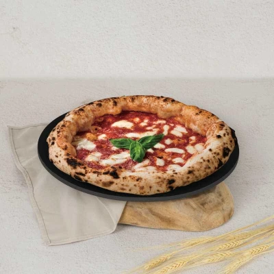 Berlingerhaus Pánev na pizzu s titanovým povrchem 32cm Anthracite Collection