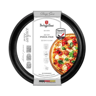 Berlingerhaus Pánev na pizzu s titanovým povrchem 32 cm Deep Sea Collection