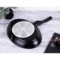 Berlingerhaus Pánev na ryby a steaky s mramorovým povrchem 35 cm Black Rose Collection