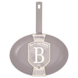 Berlingerhaus Pánev na ryby a steaky s titanovým povrchem 35 cm Taupe Collection