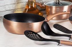 Berlingerhaus Pánev prohazovací 26 cm Rosegold Metallic Line