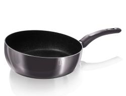 Berlingerhaus Pánev prohazovací s mramorovým povrchem 26 cm Carbon PRO Line