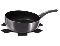 Berlingerhaus Pánev prohazovací s mramorovým povrchem 26 cm Carbon PRO Line