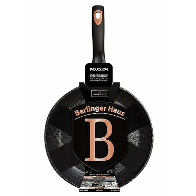 Berlingerhaus Pánev s mramorovým povrchem 24 cm Black Rose Collection