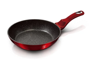 Berlingerhaus Pánev s mramorovým povrchem 30 cm Burgundy Metallic Line