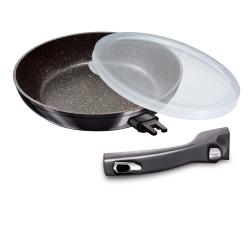 Berlingerhaus Pánev s odnímatelnou rukojetí 24 cm Carbon PRO Line Berlingerhaus Pánev s odnímatelnou rukojetí 24 cm Carbon PRO Line