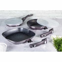 Berlingerhaus BH-6913 Pánev s odnímatelnou rukojetí 28 cm Carbon PRO Line