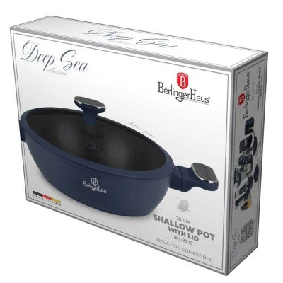 Berlingerhaus Pánev s poklicí a titanovým povrchem 28 cm Deep Sea Collection