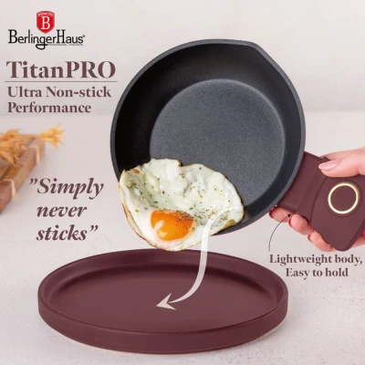 Berlingerhaus Pánev s titanovým povrchem 16 cm červená Leonardo Collection