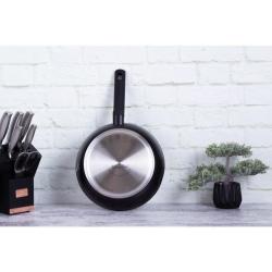Berlingerhaus Pánev hluboká s titanovým povrchem a poklicí 28 cm Monaco Collection
