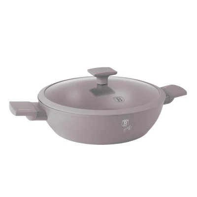 Berlingerhaus Pánev s titanovým povrchem a poklicí 28 cm Taupe Collection Berlingerhaus Pánev s titanovým povrchem a poklicí 28 cm Taupe Collection