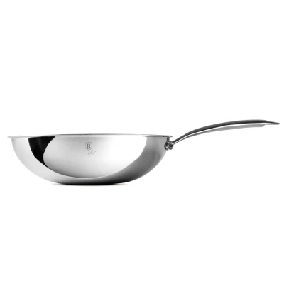 Berlingerhaus Pánev WOK nerez s nepřilnavým povrchem 30 cm Eternal Collection