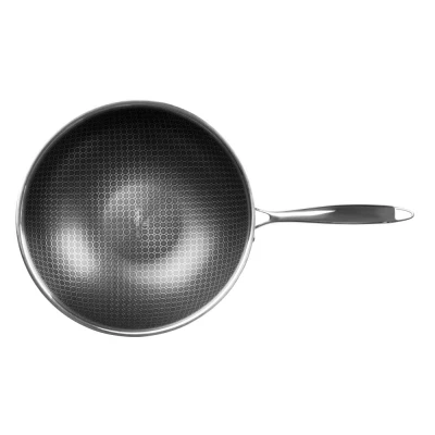 Berlingerhaus Pánev WOK nerez s nepřilnavým povrchem 30 cm Eternal Collection