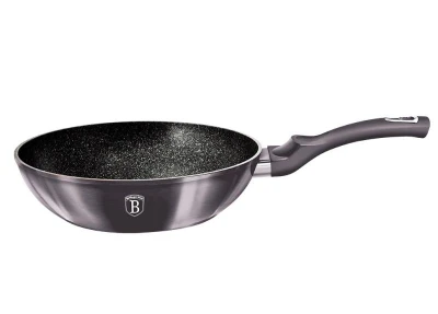 Berlingerhaus Pánev WOK s mramorovým povrchem 28 cm Carbon PRO Line Berlingerhaus Pánev WOK s mramorovým povrchem 28 cm Carbon PRO Line
