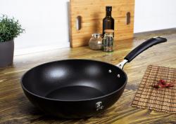 Berlingerhaus Pánev WOK s titanovým povrchem 28 cm Black Professional Line