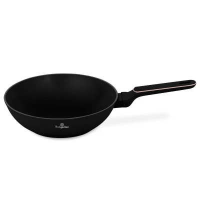 Berlingerhaus Pánev WOK s titanovým povrchem 28 cm Black Rose Collection