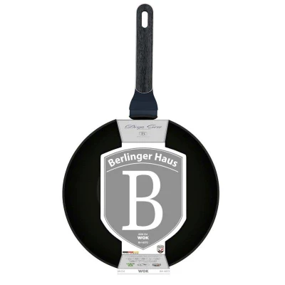 Berlingerhaus Pánev Wok s titanovým povrchem 28 cm Deep Sea Collection