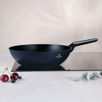 Berlingerhaus Pánev Wok s titanovým povrchem 28 cm Deep Sea Collection