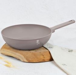 Berlingerhaus Wok pánev s titanovým povrchem 28 cm Taupe Collection