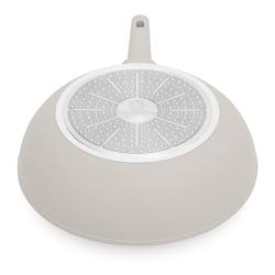 Berlingerhaus Wok pánev s titanovým povrchem a poklicí 30 cm Sahara Collection