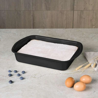 Berlingerhaus Pečící plech s titanovým povrchem 40 x 28,5 cm, Matte Black Collection