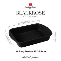 Berlingerhaus Pečící plech s titanovým povrchem 40 x 28,5 cm, Matte Black Collection