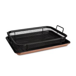 Berlingerhaus Pečící plech s titanovým povrchem a kovovým košem 30 x 20,5 cm Black Rose Collection Berlingerhaus Pečící plech s titanovým povrchem a kovovým košem 30 x 20,5 cm Black Rose Collection