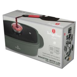 Berlingerhaus Pekáč do trouby s Aroma víkem 6 l Matte Green Collection