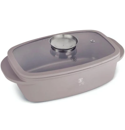 Berlingerhaus Pekáč do trouby s Aroma víkem 6 l Taupe Collection