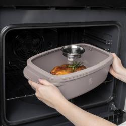 Berlingerhaus Pekáč do trouby s Aroma víkem 6 l Taupe Collection