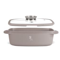 Berlingerhaus Pekáč do trouby s Aroma víkem 6 l Taupe Collection
