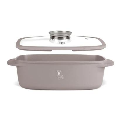 Berlingerhaus Pekáč do trouby s Aroma víkem 6 l Taupe Collection