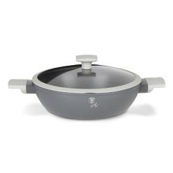 Berlingerhaus Pekáč kulatý s poklicí s titanovým povrchem 24 cm Aspen Collection