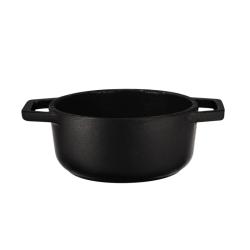 Berlingerhaus Pekáč litinový s poklicí 10 cm Black Royal Collection