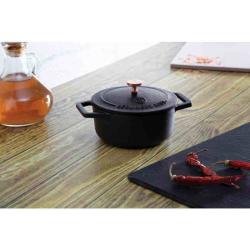 Berlingerhaus Pekáč litinový s poklicí 10 cm Black Royal Collection
