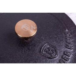 Berlingerhaus Pekáč litinový s poklicí 10 cm Black Royal Collection